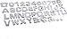 Zebbyee 40 Pcs Voiture Lettres Nombre Autocollant 3D Emblème Autocollant Vinyle Auto-adhésif Ruban pour Camion Voiture Moto Bateau Vélo Remorque Casque Sécurité Attention Lettre A-Z, 0-9
