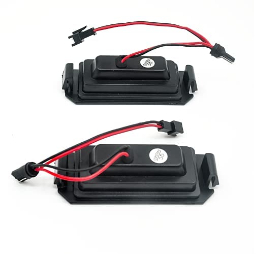 Bianco LED Luci della targa per Hyundai I10 I20 Tiburon Coupe Veloster FS XG30 Terracan HP/Kia Rio Picanto TA Soul