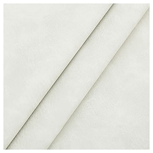 Similicuir d'ameublement blanc grainé et résistant pour chaises - 2