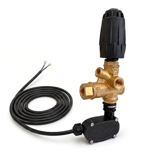 VRT3 Pressure Washer Unloader Valve 4500 max PSI 10.5 Max GPM 3/8F Outlet Adjustable Knob AR ANNOVI REVERBERI