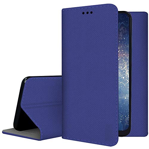 compatibile per HUAWEI P9 LITE (5.2) / G9 lite/VNS-L23 VNS-L21 VNS-L31 Copertura Custodia COVER case FLIP LIBRO stand GEL silicone protezione TPU eco pelle PORTAFOGLIO MAGNETE INTERNO porta carte BLU