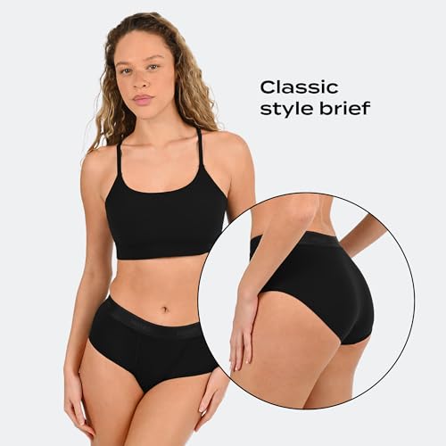 Image of Woxer Women's Classic Seamless Boyshort Panties, Soft Modal Fabric with No Roll Inseam, Chafe-Free, Breathable Design