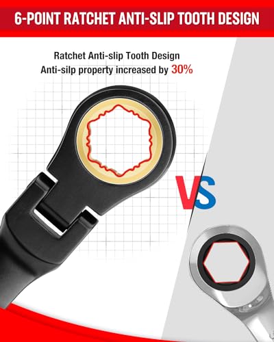 Workpro Ratcheting Combination Wrench Set thumb #1