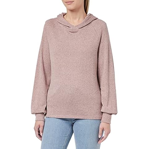ONLY Women's ONLELCOS Emma L/S Hood TOP JRS Kapuzenpullover Cover