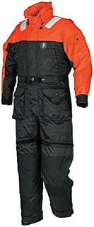 Mustang Deluxe Anti-Exposure Coverall & Worksuit - XL - Orange/Black