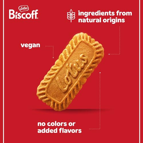Lotus Biscoff Caramelized Biscuit Cookies - Vegan & Non-GMO - 8.8 oz (Pack of 10)