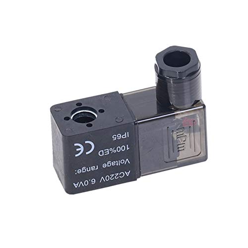 Válvula de bola electroneumática direccional compatible con bobinas de 12V, 24V y 220V 7