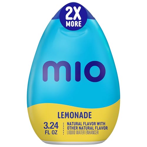 mio Lemonade Naturally Flavored with other natural flavor Liquid Water Enhancer, 3.24 fl oz Bottle