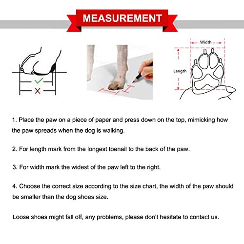 QUMY 2PCS Dog Shoes for Hot Pavement Boots for Dogs Summer Booties Heat Protection Mesh Breathable Nonslip with… - Image 3