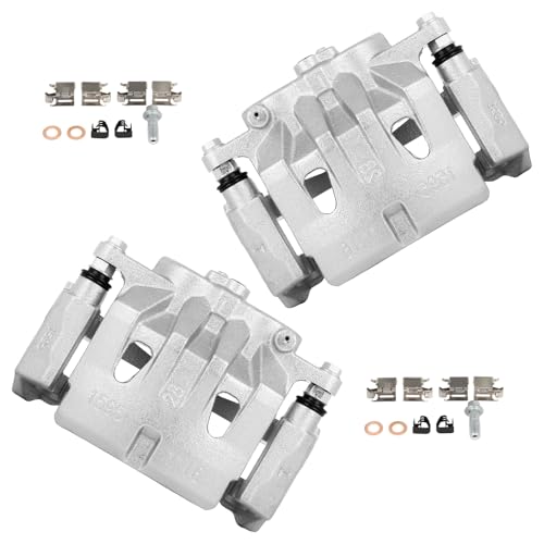 Image of cciyu 19B6274 19B6275 Front Left & Right Brake Calipers With Bracket For Lexus For RX350 2010-2015,For Toyota For Highlander 2010-2018,For Toyota For Sienna 2011-2018