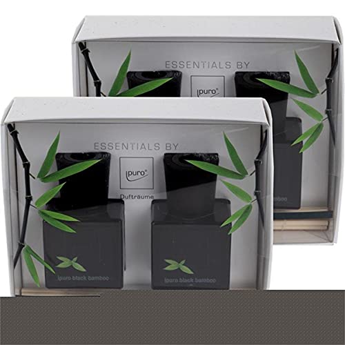 Set de regalo Essentials by Ipuro Black Bamboo 2 x 50 ml (2 unidades)