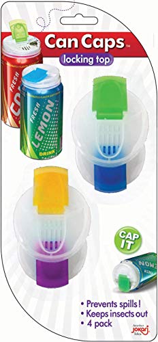 Soda Can Covers 4 Pack for Carbonated Water or...