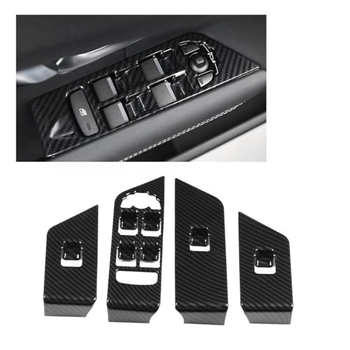 Insert de lève-vitre en ABS carbone pour Evoque 4 portes | Ajustement précis - 6