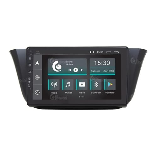 Autorradio de Ajuste Personalizado para Iveco Daily Android GPS Bluetooth WiFi Dab USB Pantalla táctil Full HD 9" Cover