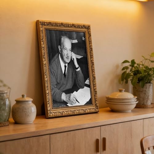 Impression sur toile Martin Heidegger avec cadre de qualité - 6