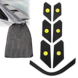 Sporacingrts Engine Bay Vent Covers Compatible with Corvette C8 2020-2025 Models Including 7 Piece Water Protection Kit Designed to Prevent Water Damage During Car Washing