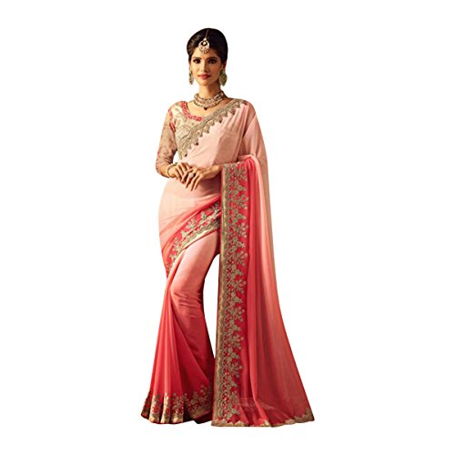 Sari de mariée traditionnel en soie Ethnique Emporium avec chemisier designer unique