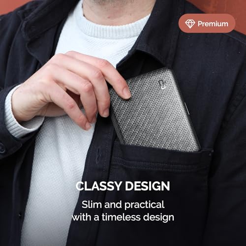 ÖGON -DESIGNS- Aluminum wallet, Large capacity with metal lock, RFID Protection against fraud and demagnetization, Smart Case OSLO Large model4