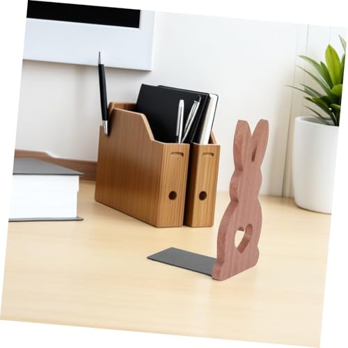 Pupitre de lecture lapin marron pour étagère de la maison