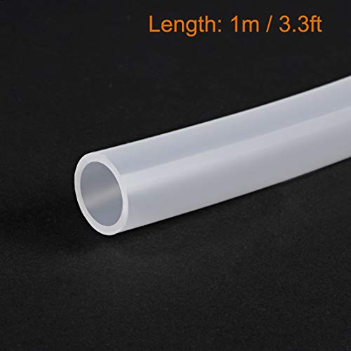 Sourcing map Silicone Tubo, 13mm ID x 17mm OD 1m