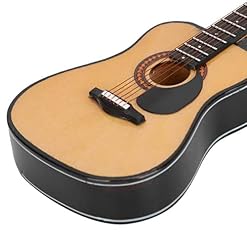 Garosa 20cm en Bois Miniature Guitare Ornement Mini Instrument de Musique décor Maison de poupée modèle décoration de la… - Les Beatles, Paul McCartney, John Lennon, RIngo Starr, George Harrison Garosa 20cm en Bois Miniature Guitare Ornement Mini Instrument de Musique décor Maison de poupée modèle décoration de la… – Image 7