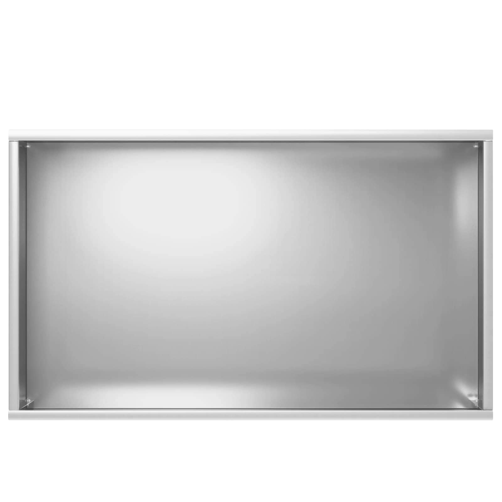 Genérico Macetero de Jardín 2 uds. Plateado 50 x 30 x 49 cm,Casa y jardín,Maceteros y jardineras,10.7 kg-8005817