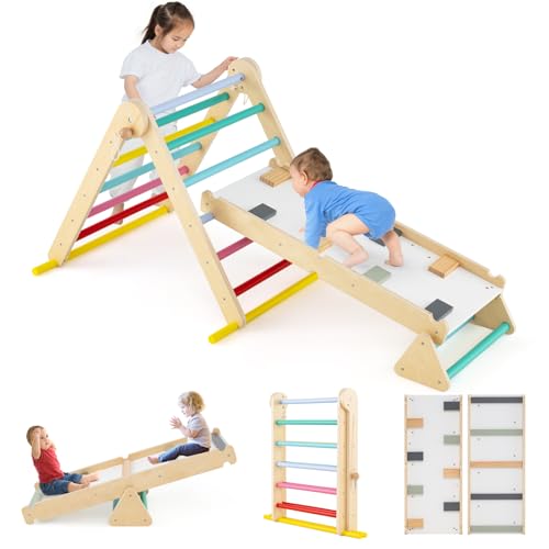 Olakids 7-in-1 Montessori Toddler Climbing Set