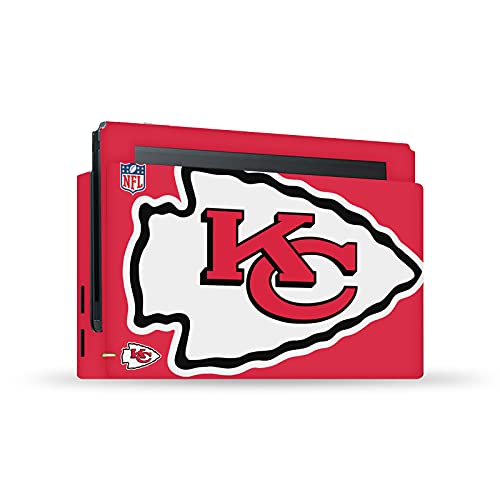 Autocollant Kansas City Chiefs vinyle de protection pour dock et console Nintendo Switch