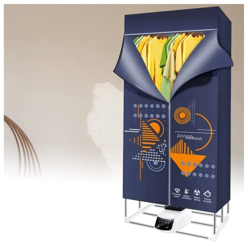 Foldable large capacity Clothes Airer Electric, Fast Drying Overheating Protection Electric Heated Clothes Airer Dryer Indoor, Power Saving Large Space Heated Clothes Airer Electri
