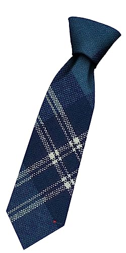 Cravate en laine d'Écosse garçon au tissage traditionnel Earl of St Andrews Tartan