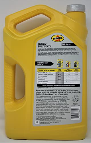 Aceite Para Motor Sintético 5W-30 Pennzoil Pack 3 miniatura 2