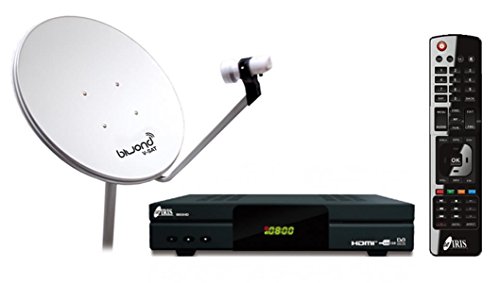 Pack Satélite 9800 HD + Ant.Parabólica 60cm + LNB + Soporte