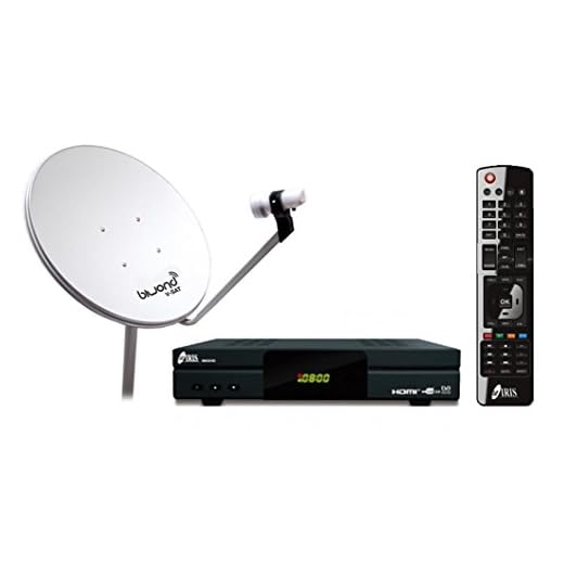 Pack Satélite 9800 HD + Ant.Parabólica 60cm + LNB + Soporte