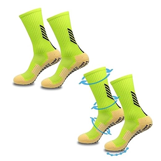 FIBOGOUP Calcetines de fútbol para hombre | Calcetines deportivos talla universal 39-44 | Flexibles, antideslizantes | Soporte de tobillo y arco | Ajuste perfecto, transpirable | Patea cada pelota