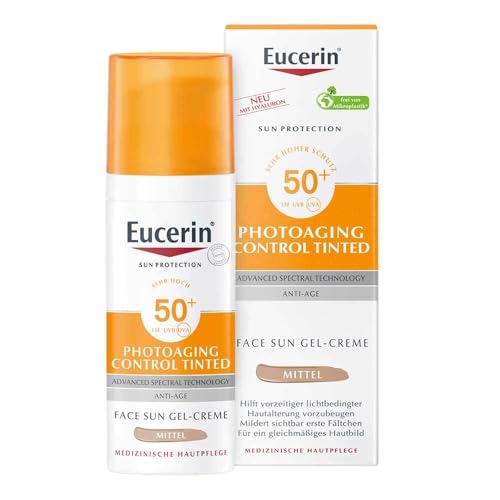 EUCERIN Sun CC Creme getönt mittel LSF 50+ 50 ml