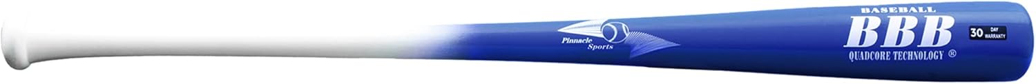 BamBooBat by Pinnacle Sports Equipment INC. Adult Quadcore Bamboo Baseball Bat with Cupped End - 30 Day Warranty