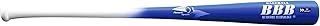 BAMBOOBAT by Pinnacle Sports Equipment INC. Adult Cupped End Long Barrel Bamboo Baseball Bat, White Handle/Royal Barrel, 33"