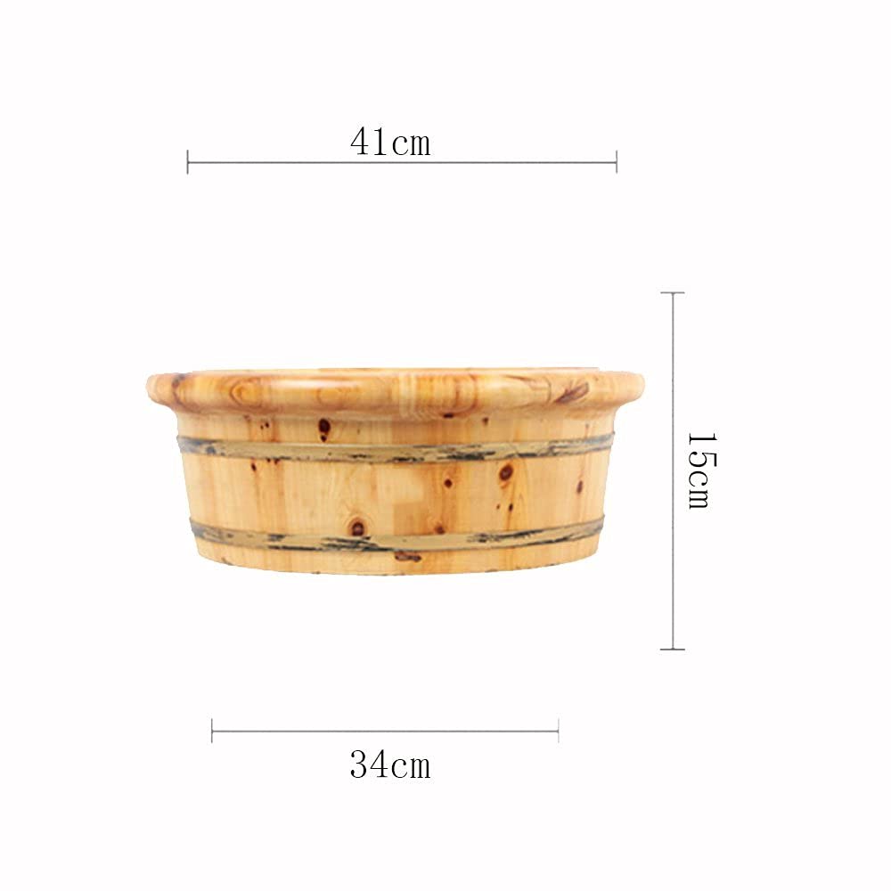 Fußbad Einweichen ivholz Geld sparen Cedar Wanne Holz Becken Waschen Age