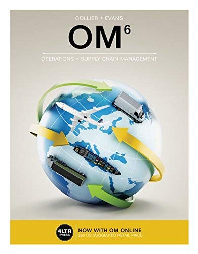 OM (with OM Online, 1 term (6 months) Printed Access Card) by David Alan Collier (2016-10-04)