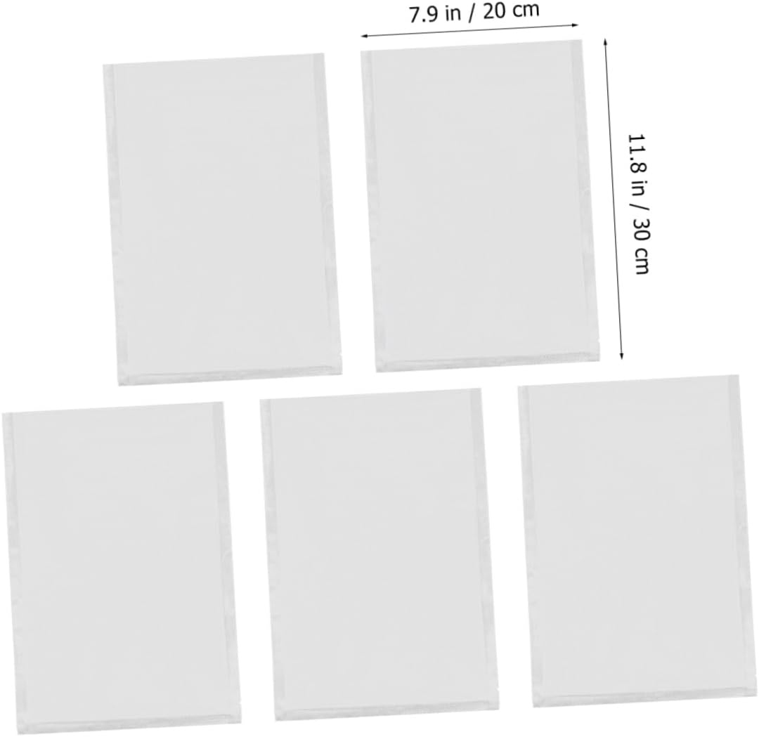 100pcs Vacuum Sealer Bags Dot Texture for Food Storage for Dry Fruits Snacks and Chocolates Compatible Commercial Vacuum Machines