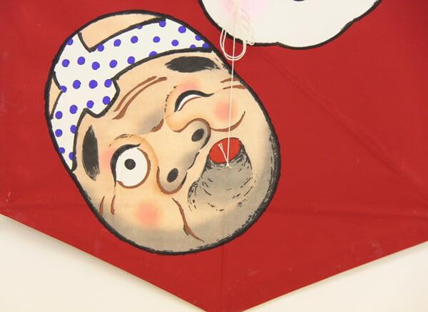 江戸凧　おかめ　絵紙 江戸凧おかめ絵紙