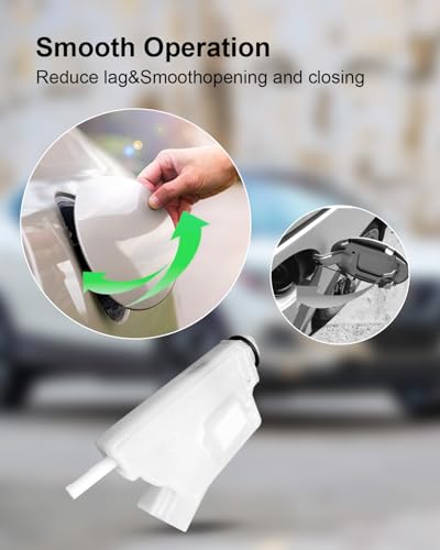 Image of 78850-AR00A Fuel Filler Door Lock Actuator Fit for Nissan Rogue 2018-2020 | Replace 78850AR00A, White, estore Proper Fuel Door Locking and Unlocking Operation