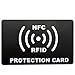Produktbild ANDSHUAI RFID/NFC Schutzkarte,NFC Schutz,RFID Blocker NFC Schutzkarte,Geprüfte RFID Blocker Karte,Störsender,Extra dünne Karte,Schutz Datendiebstahlfür,Kreditkarte ohne Kontakt,Blaue Karten(1 Karte)