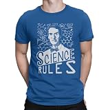 Dreamatorium Bill Nye Science Rules T-Shirt X-Large Blue
