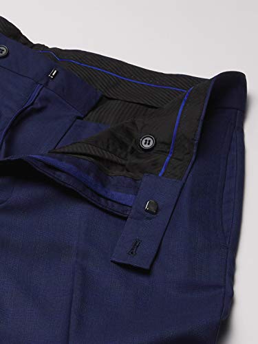 Men's 2-Piece Box Check Slim Fit Suit4