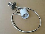 Recessed Can Extension Cord Medium E26 Light Bulb Socket Wire Extender for Trim