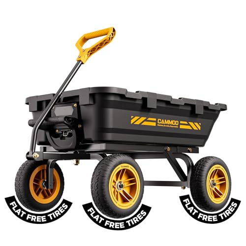 CAMMOO 10in NO-FLAT TIRES 900lb...