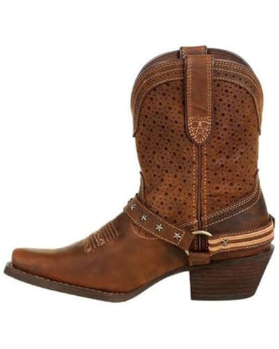 Durango Crush Women's Brown Ventilated Shortie Boot3