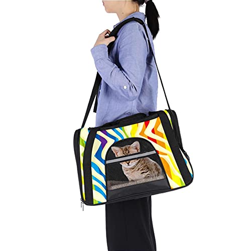 Sac de transport pour chat et chien portable à côtés doux - 7