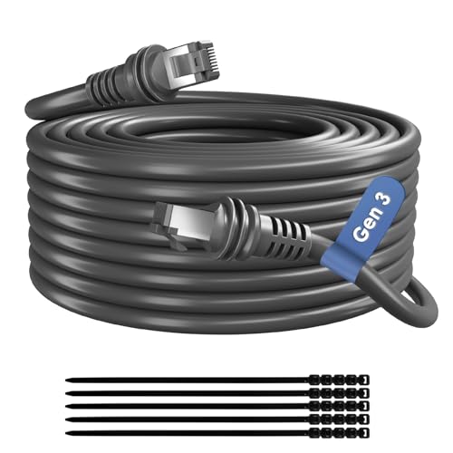 Cable Ethernet FTP de 100 pies para Starlink Gen 3 miniatura 1